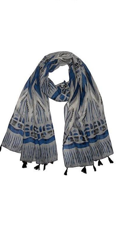 Get Wrapped Printed Polycotton Women Scarf